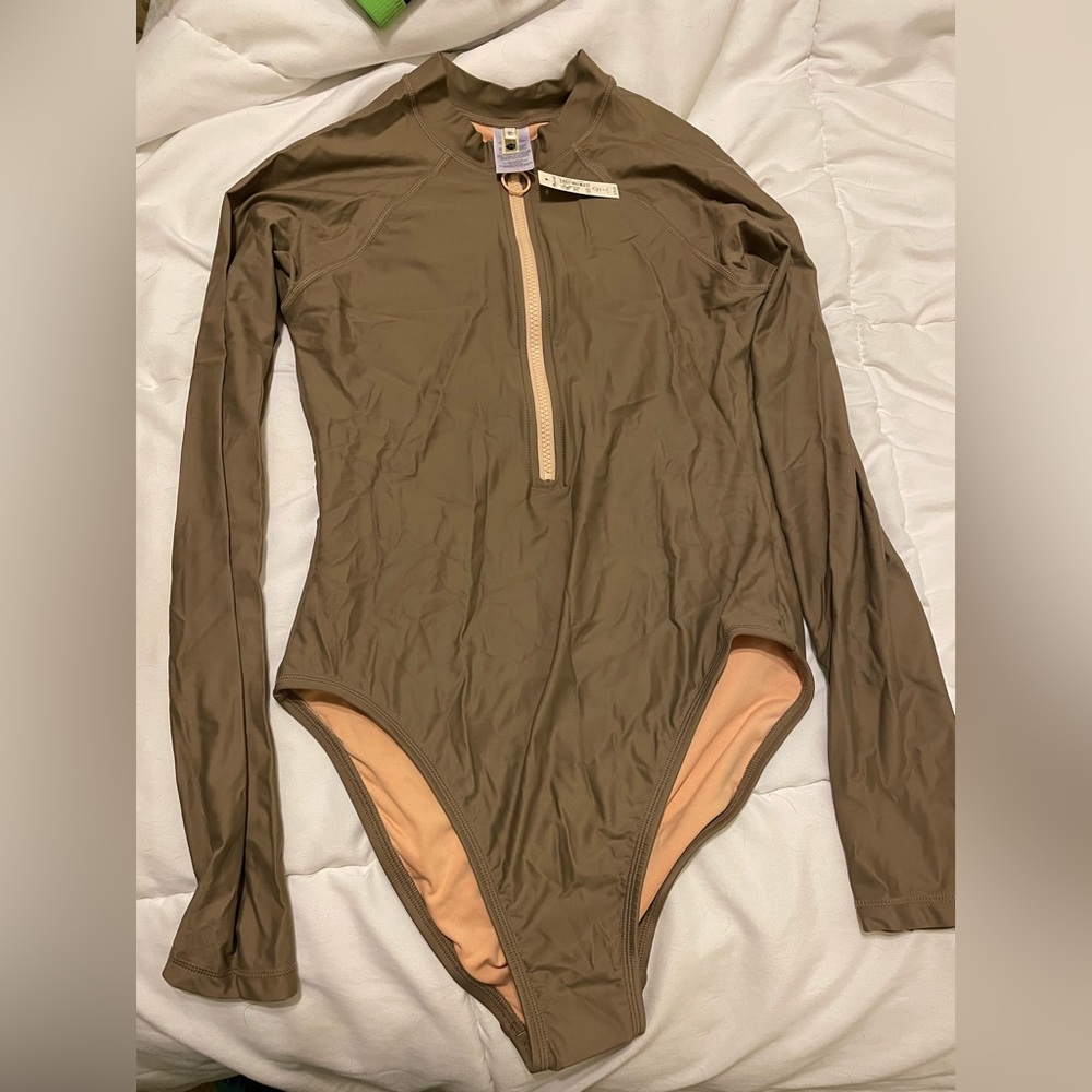 Madewell Long Sleeve Swimsuit NWT